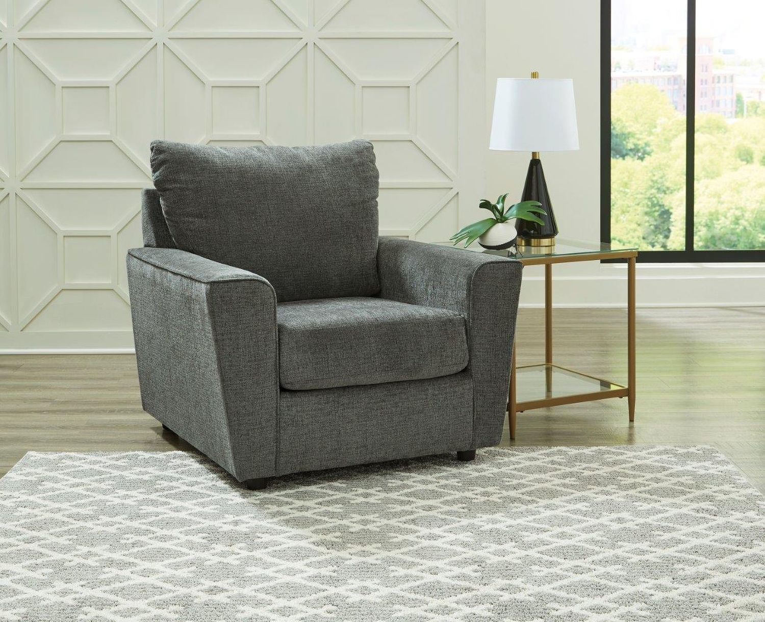 Stairatt Chair In Gravel 2850220