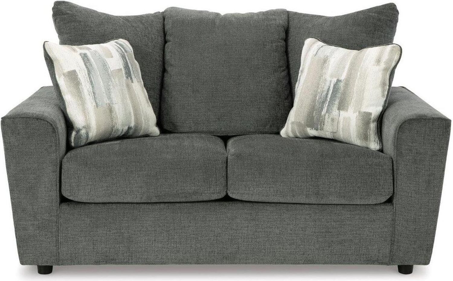 Stairatt Loveseat In Gravel 2850235