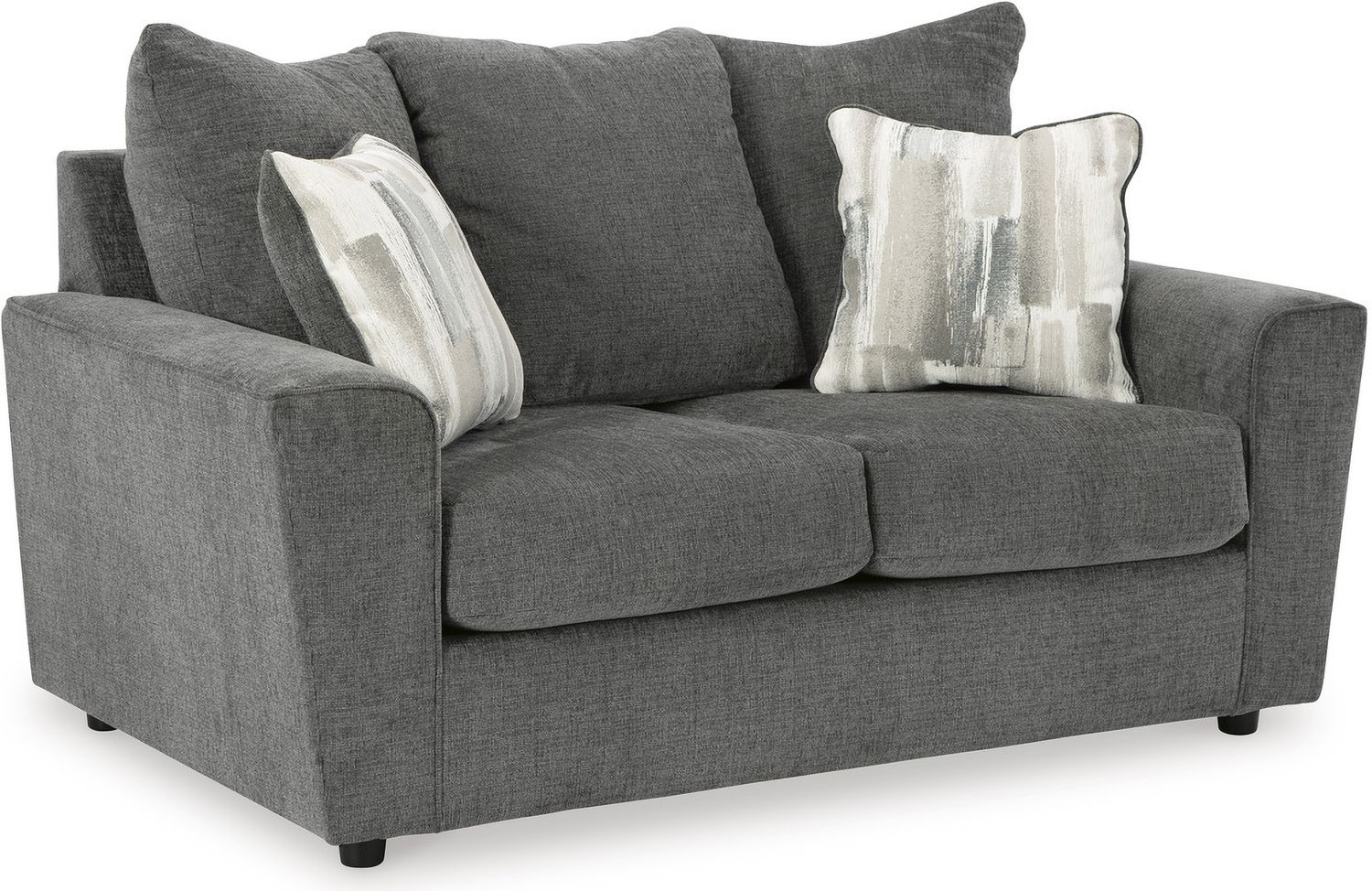 Stairatt Loveseat In Gravel 2850235