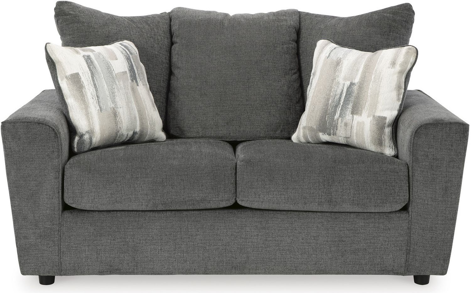 Stairatt Loveseat In Gravel 2850235