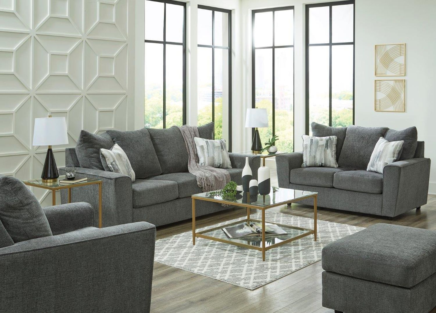Stairatt Sofa In Gravel 2850238