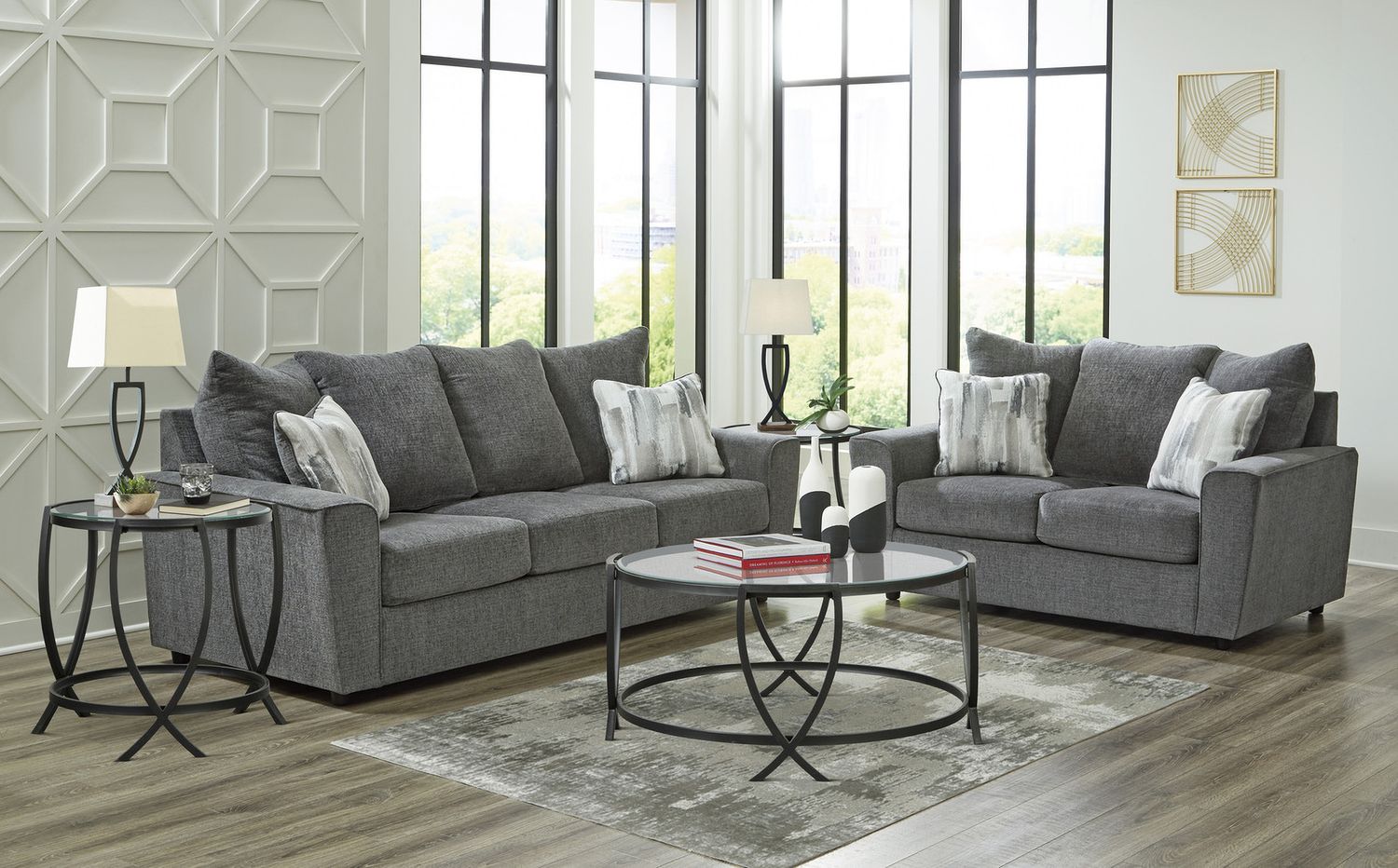 Stairatt Sofa In Gravel 2850238