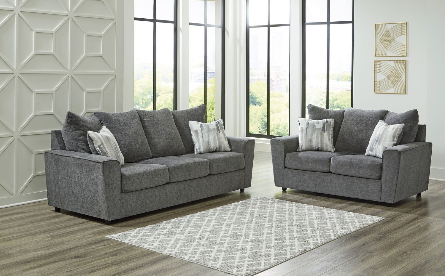 Stairatt Sofa In Gravel 2850238
