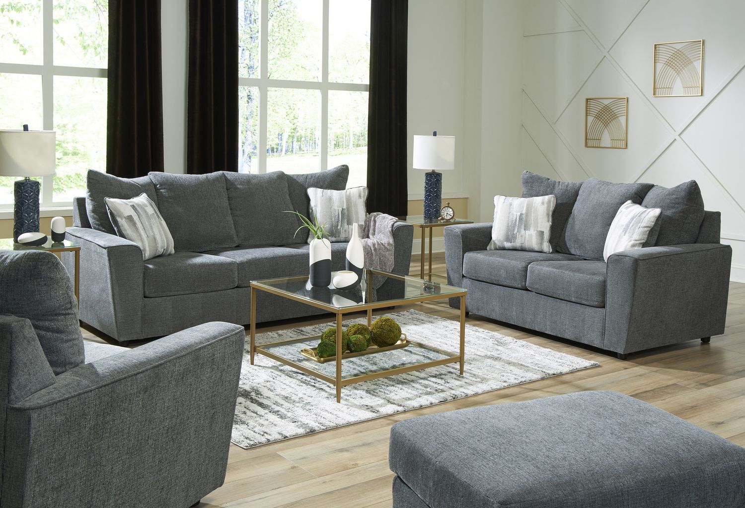 Stairatt Sofa In Gravel 2850238