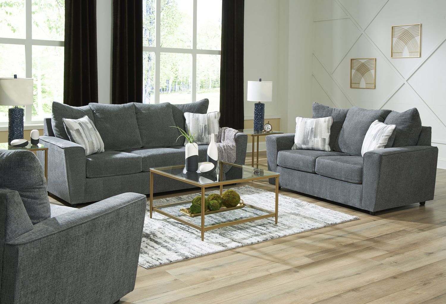 Stairatt Sofa In Gravel 2850238