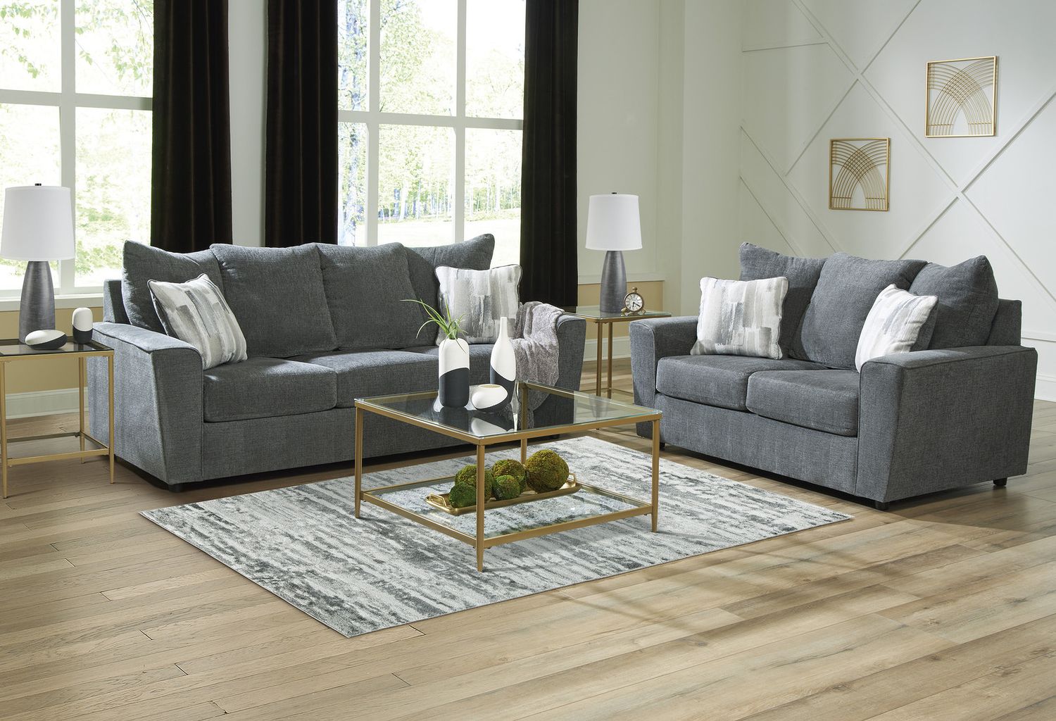 Stairatt Sofa In Gravel 2850238