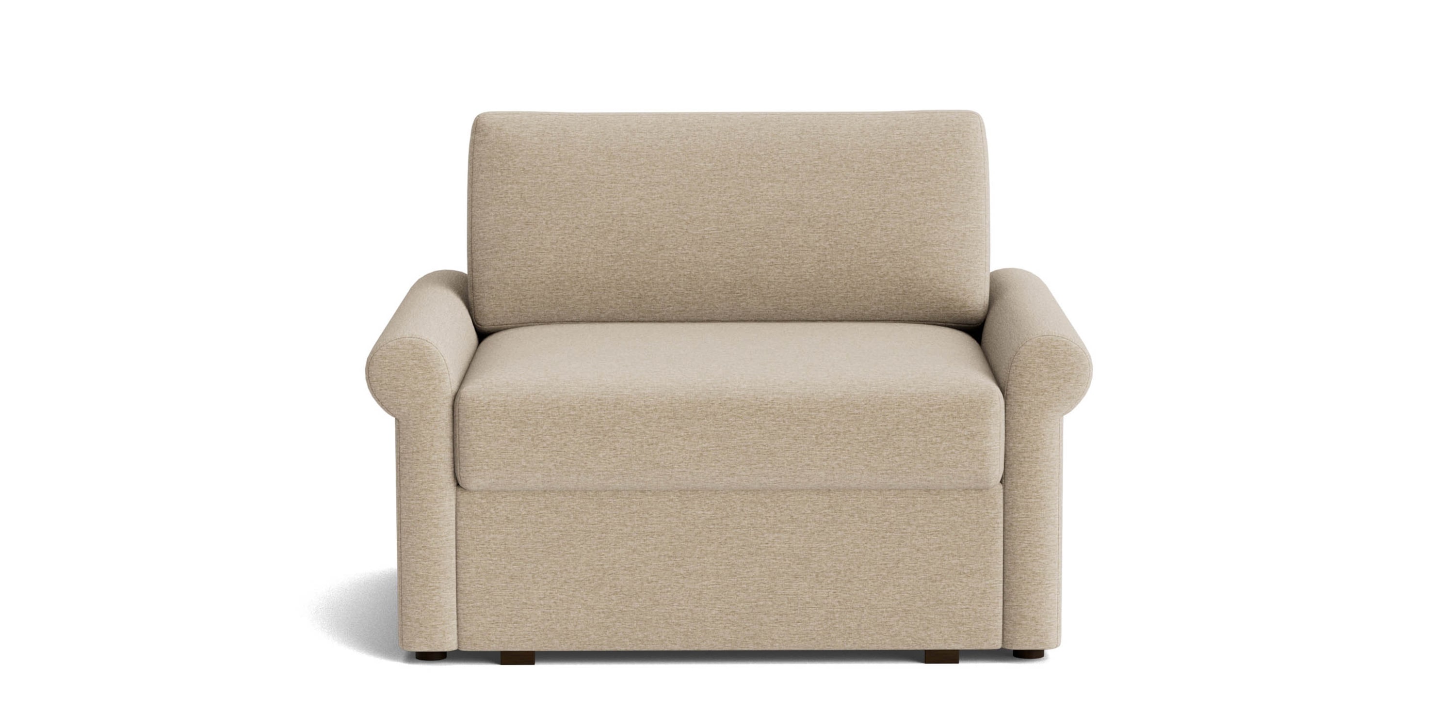 Z4 Roll Arm Twin Sleeper Chair 2854TB22