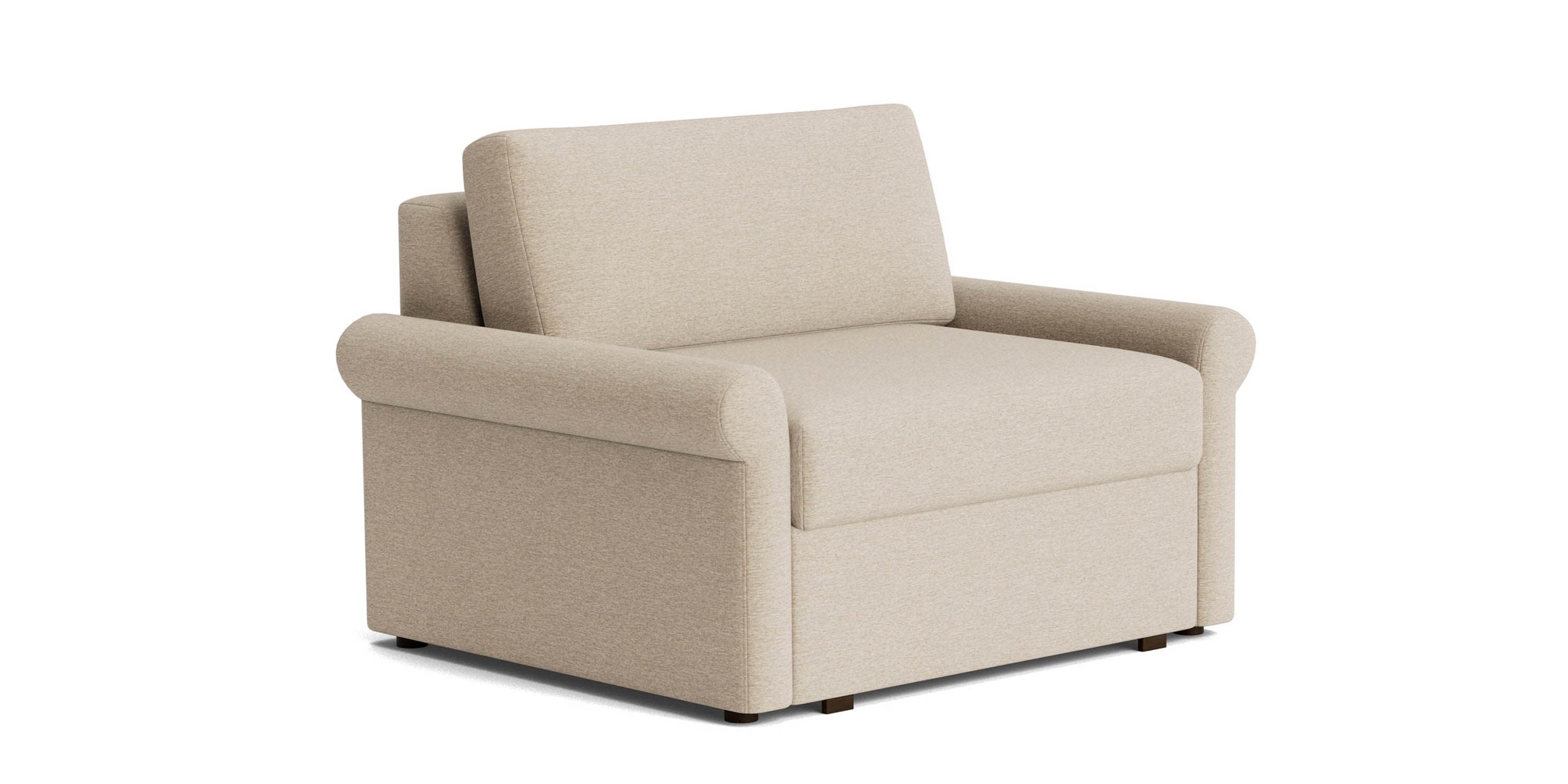 Z4 Roll Arm Twin Sleeper Chair 2854TB22