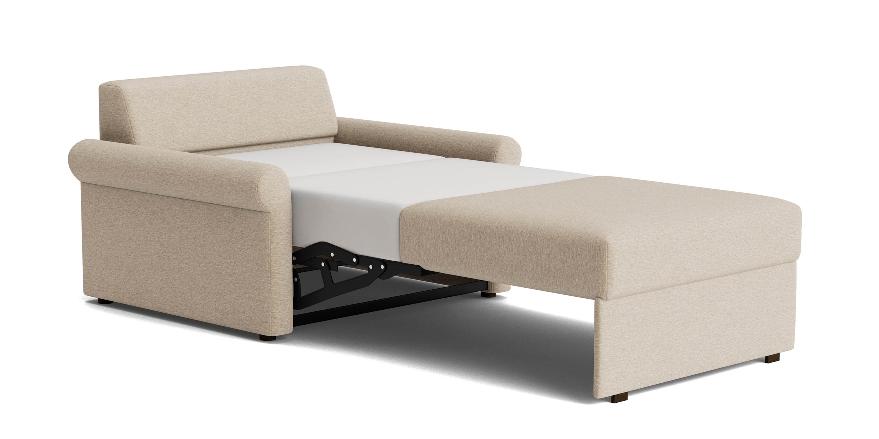 Z4 Roll Arm Twin Sleeper Chair 2854TB22