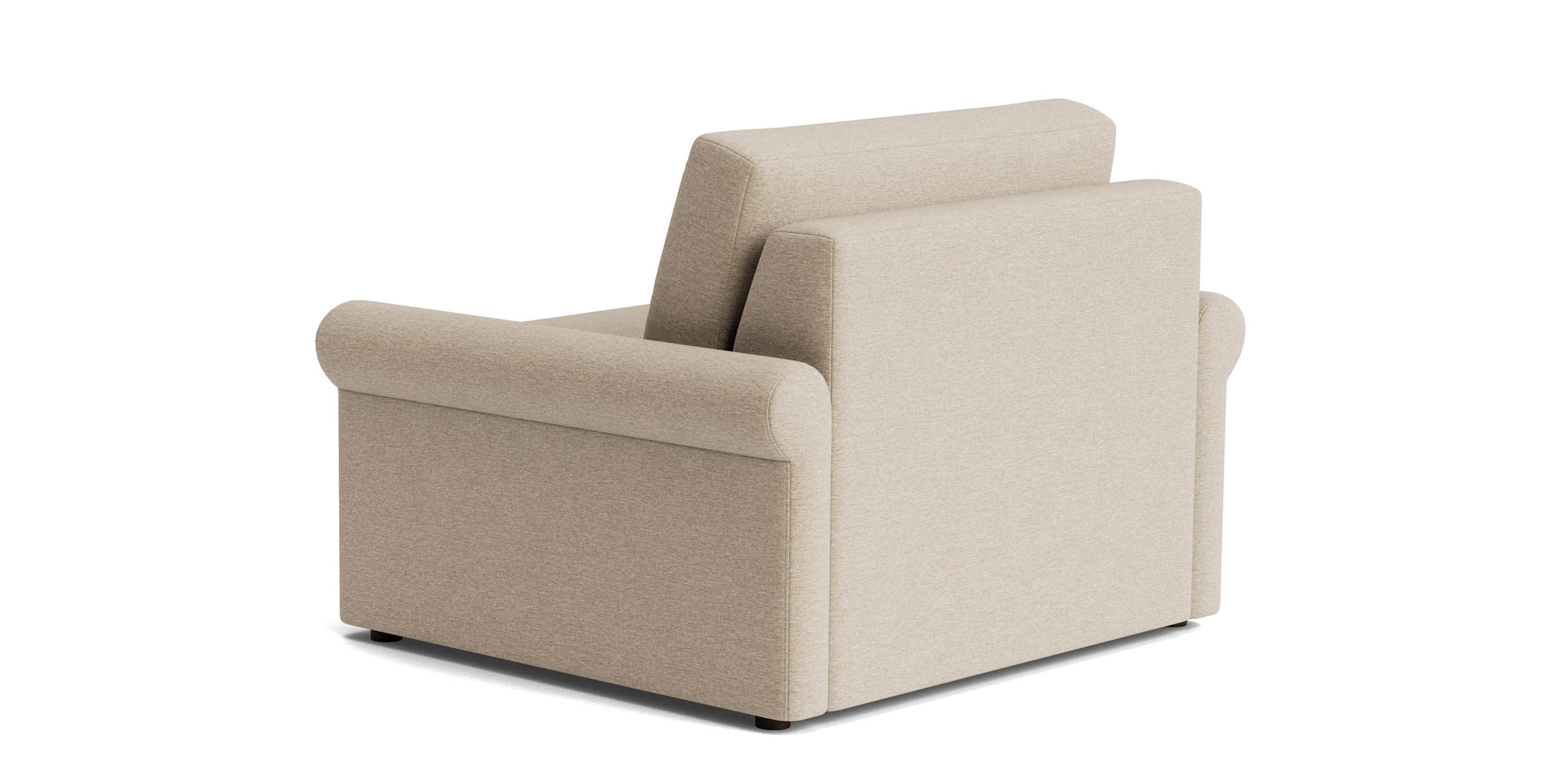 Z4 Roll Arm Twin Sleeper Chair 2854TB22