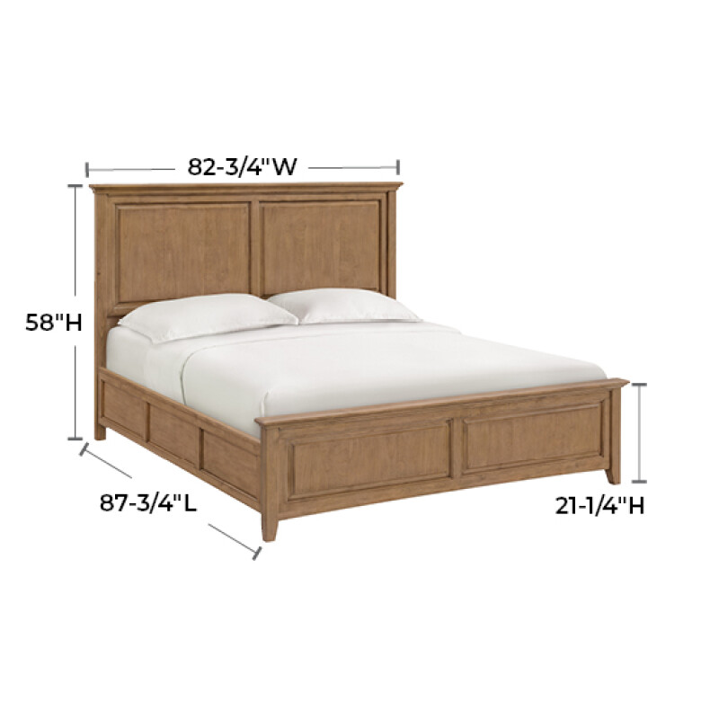 2859 Mckenzie King Premier Bed 2859GAC