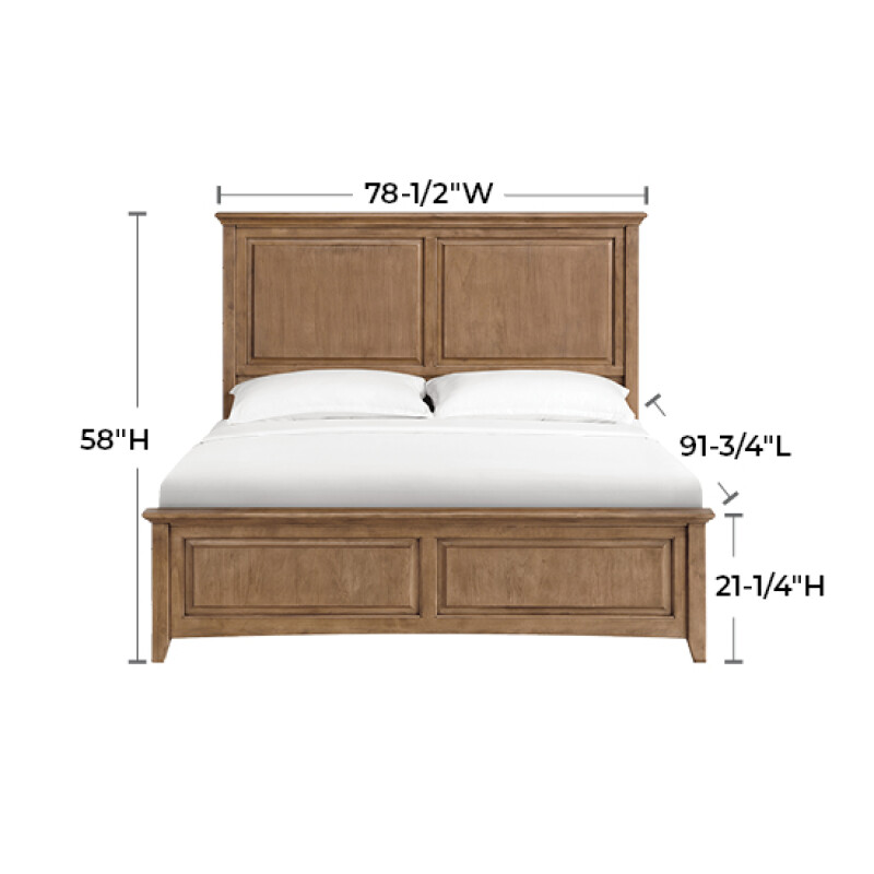 2862 Mckenzie Cal-king Premier Bed 2862PEC
