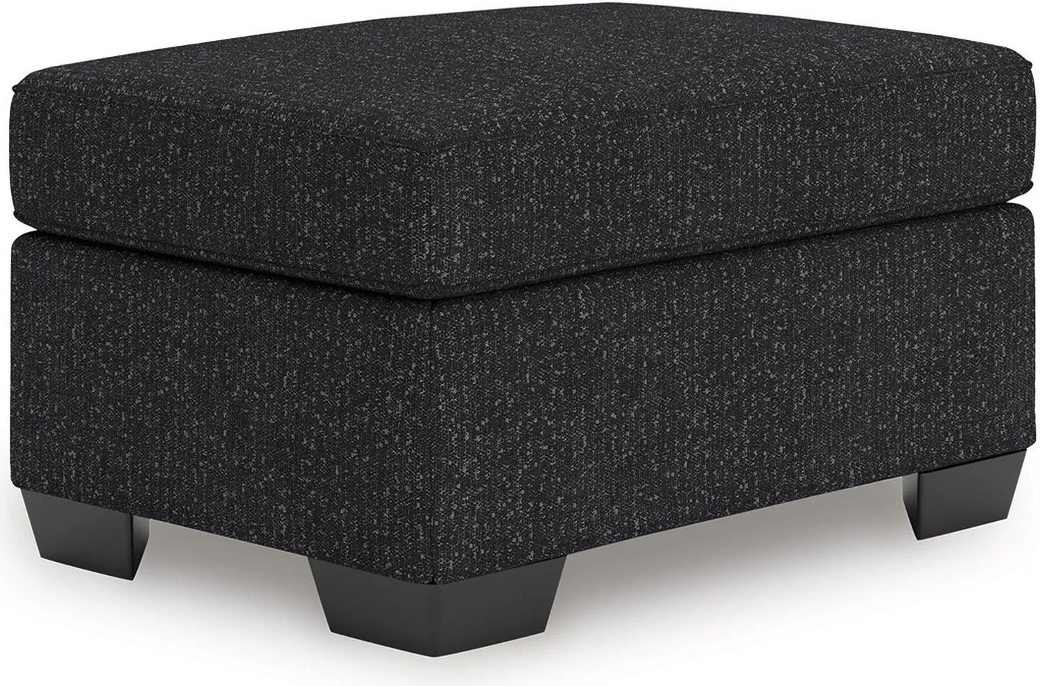 Jasmine Peaks Ottoman In Coal 2890414