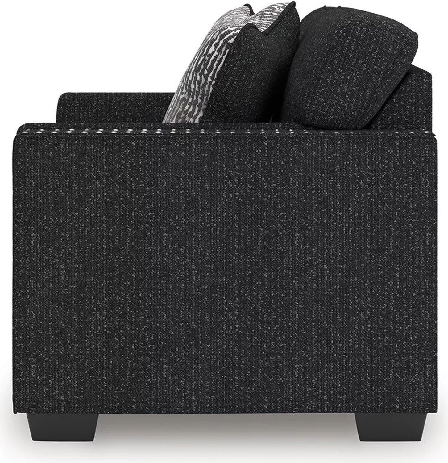 Jasmine Peaks Loveseat In Coal 2890435