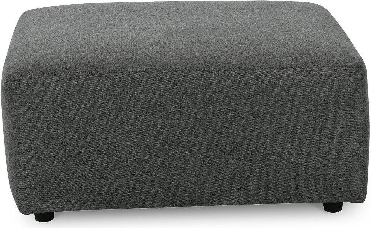 Edenfield Oversized Accent Ottoman In Charcoal 2900308