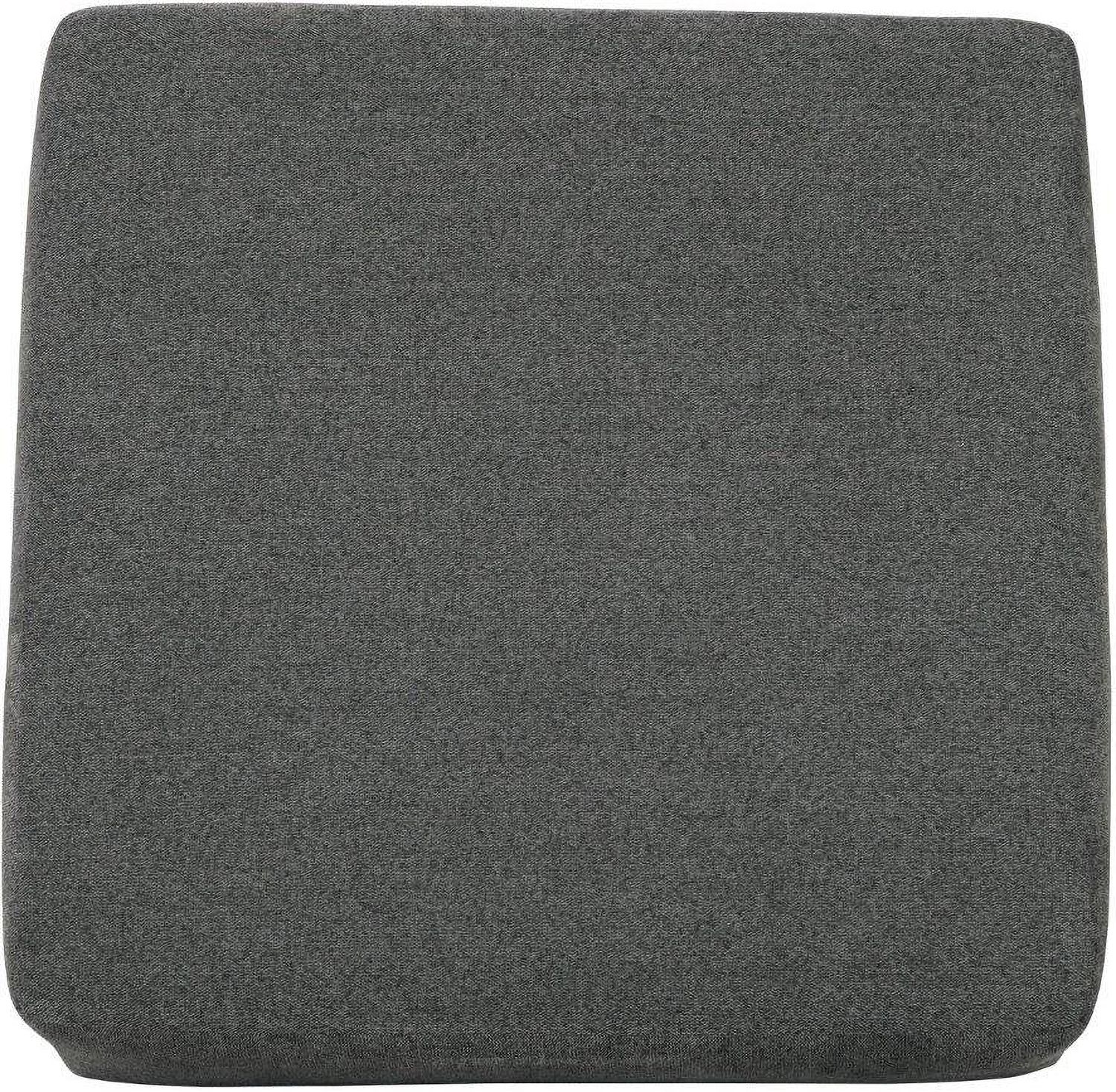 Edenfield Oversized Accent Ottoman In Charcoal 2900308