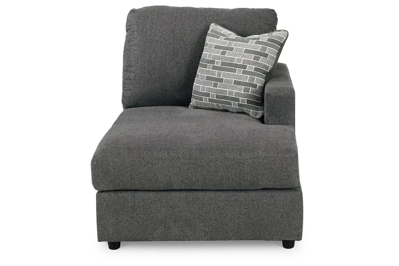 Edenfield 3-Piece LAF Corner Chaise Sectional In Charcoal 29003S1