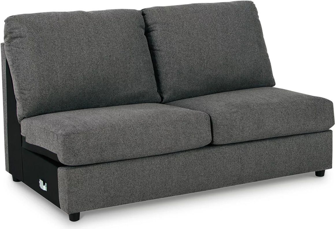 Edenfield 3-Piece LAF Corner Chaise Sectional In Charcoal 29003S1