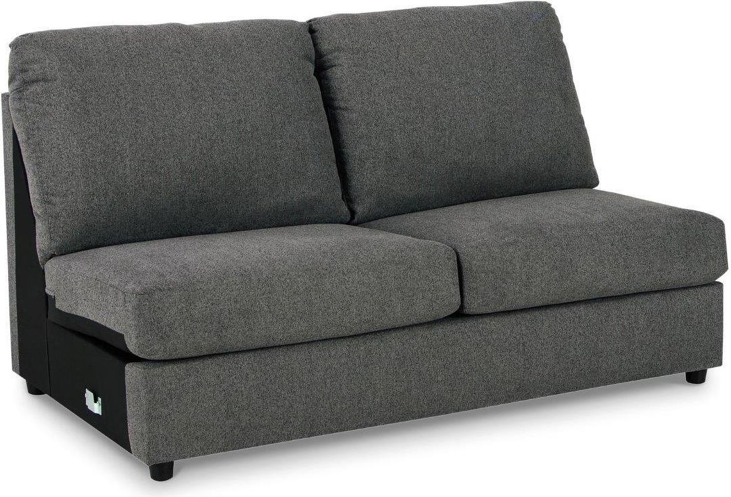Edenfield 3-Piece RAF Corner Chaise Sectional In Charcoal 29003S2