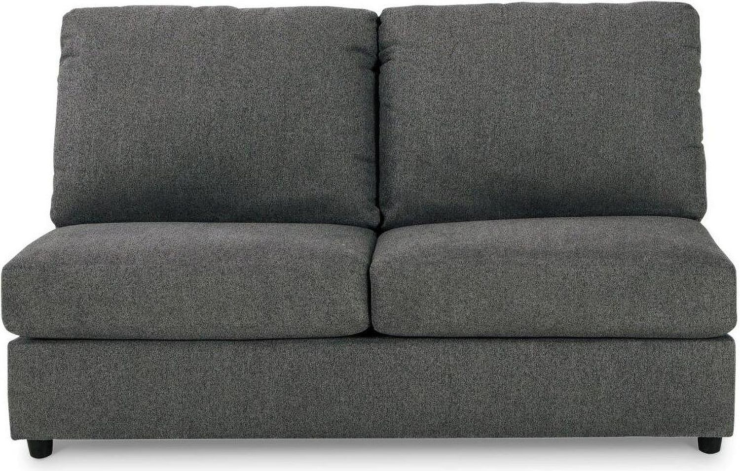 Edenfield 3-Piece RAF Corner Chaise Sectional In Charcoal 29003S2