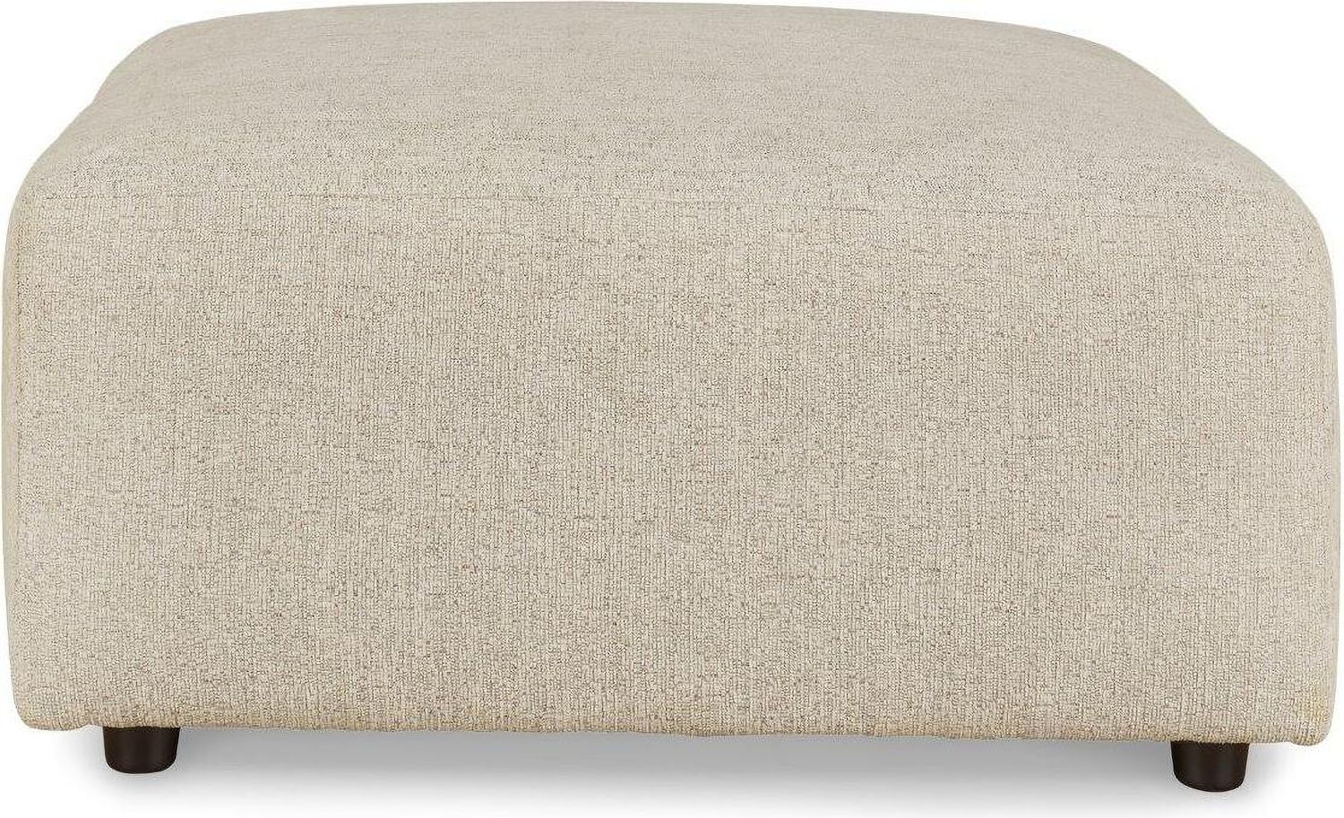 Edenfield Oversized Accent Ottoman In Linen 2900408