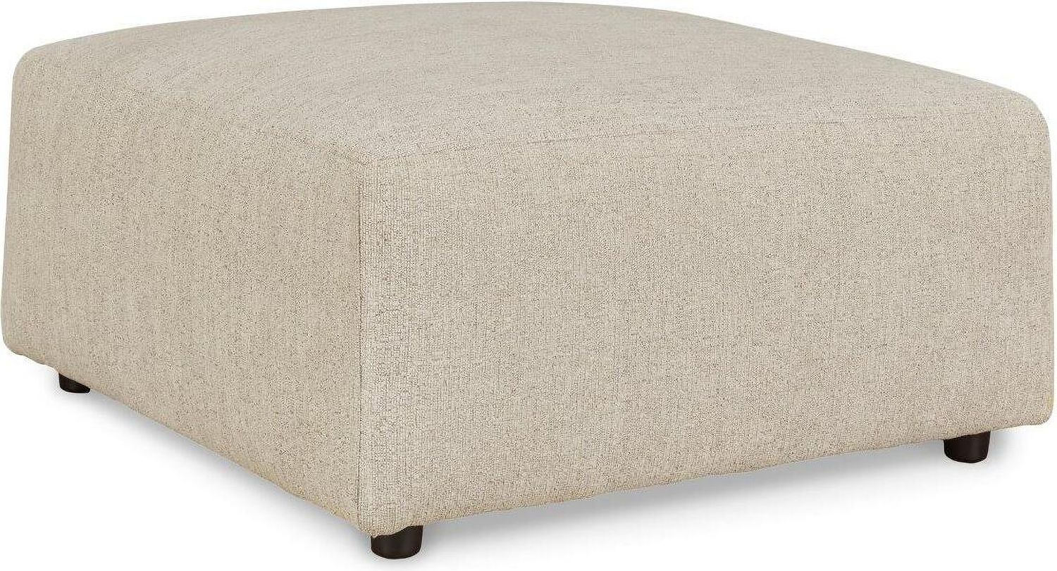 Edenfield Oversized Accent Ottoman In Linen 2900408