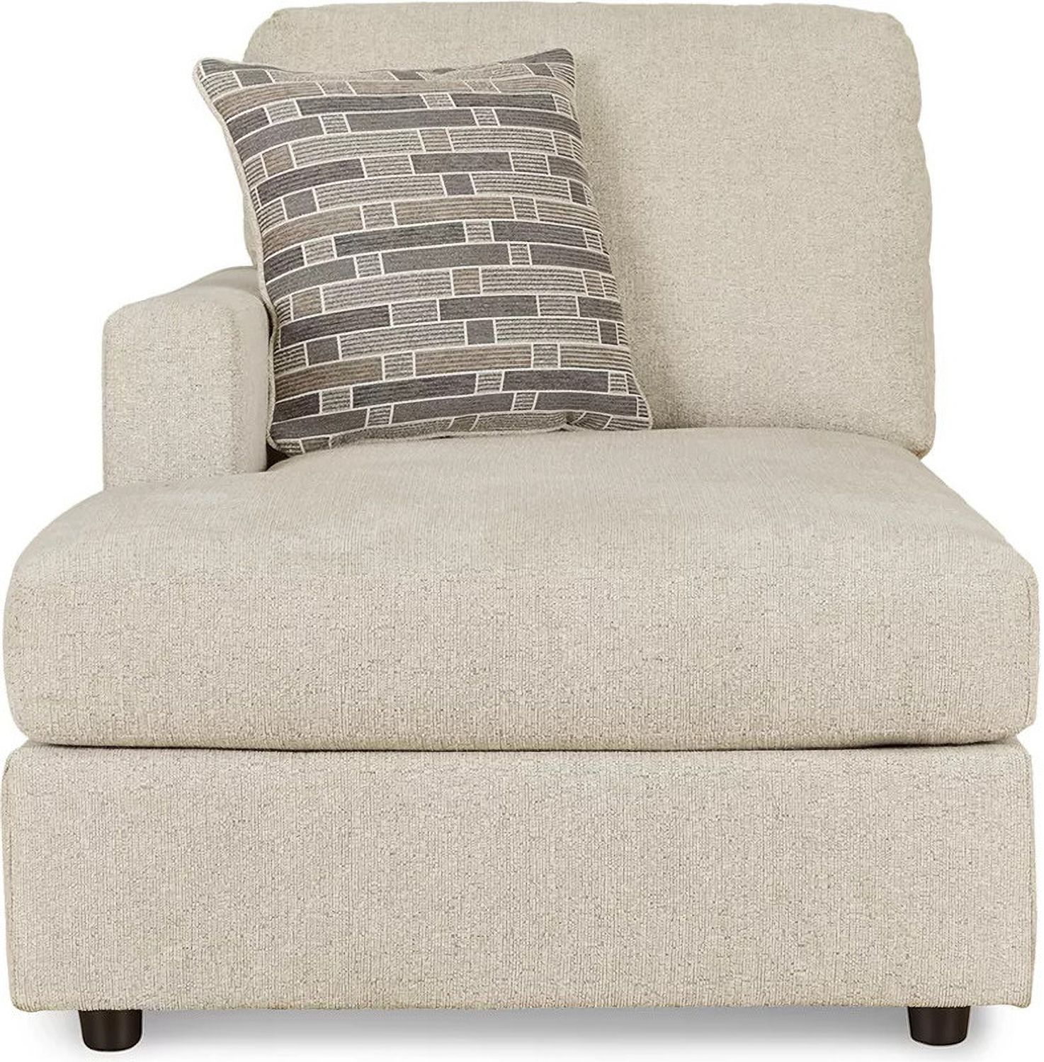 Edenfield 3-Piece LAF Corner Chaise Sectional In Linen 29004S1
