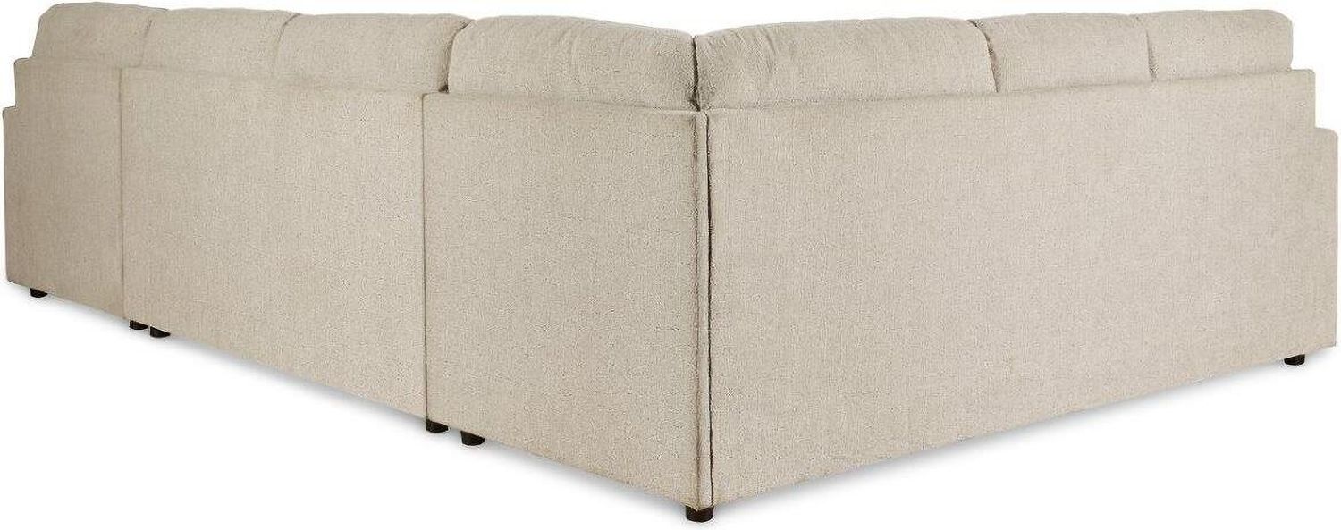 Edenfield 3-Piece RAF Corner Chaise Sectional In Linen 29004S2