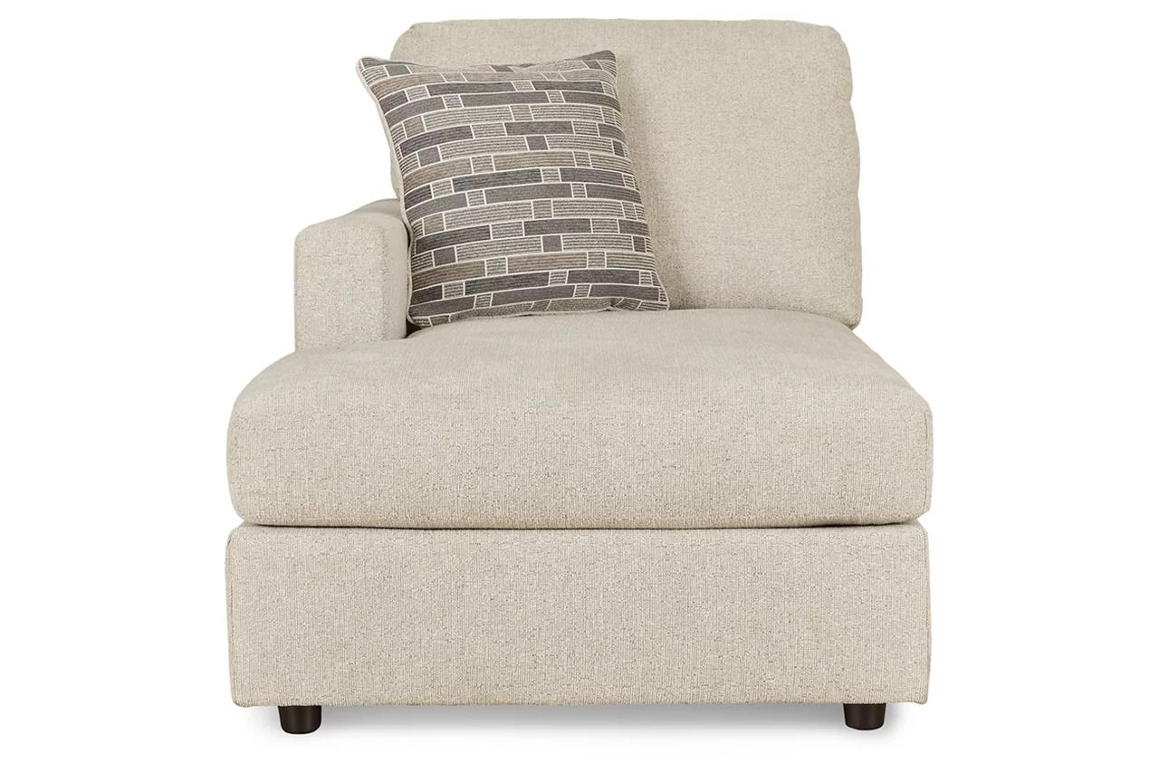Edenfield 3-Piece RAF Corner Chaise Sectional In Linen 29004S2