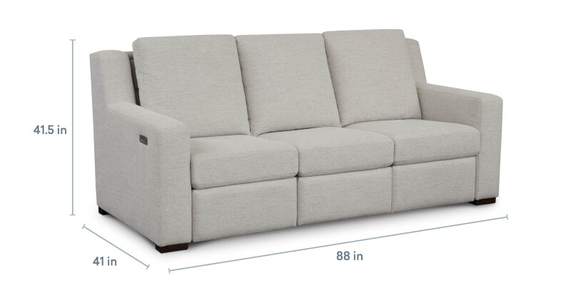 Somers Track Arm Reclining Sofa 290072M15951PREMIER