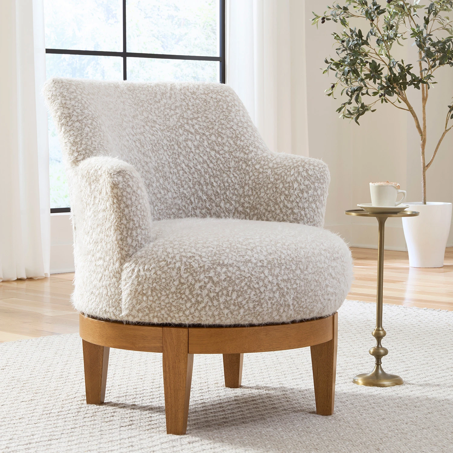 Ronan - Modern 360-degree Swivel Chair - 2908DW 2908DW