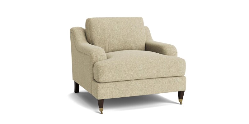 Stockten English Arm Chair with Casters 29141225