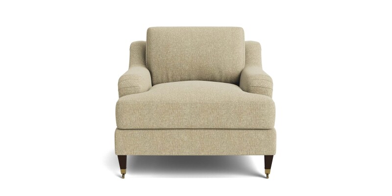 Stockten English Arm Chair with Casters 29141232