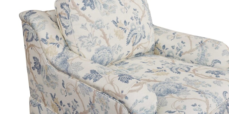 Stockten English Arm Skirted Chair 291412S43535PREMIER