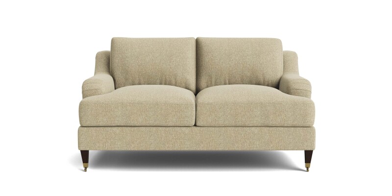 Stockten English Arm Loveseat with Casters 29144235