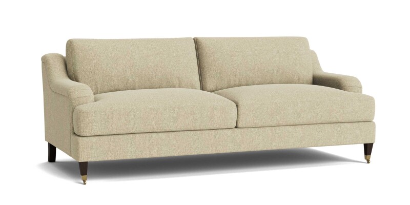Stockten English Arm Sofa with Casters 29146229