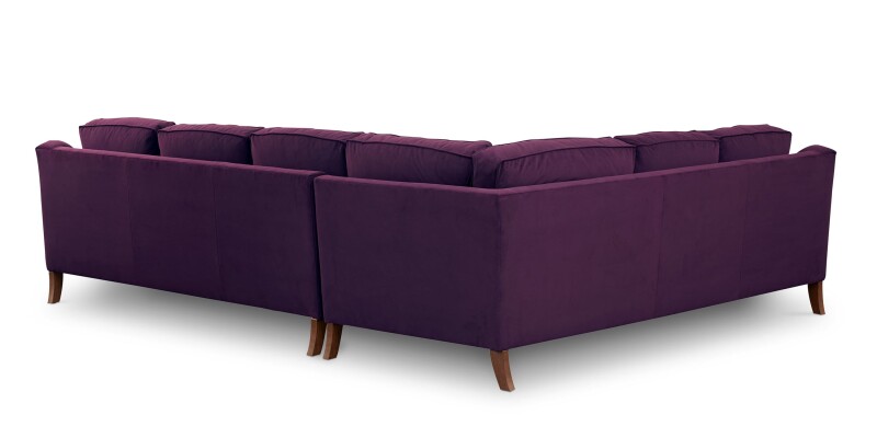 Stockten English Arm L-Shape Sectional with Casters 2914LSECT641355LOUNGE