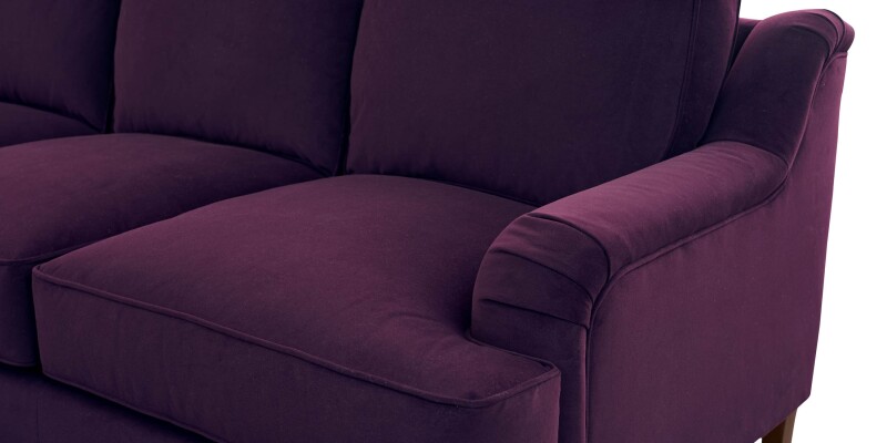 Stockten English Arm L-Shape Sectional with Casters 2914LSECT641355LOUNGE