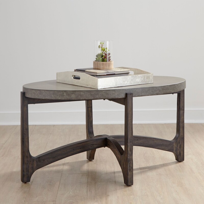 Cascade Oval Cocktail Table 292OT1010
