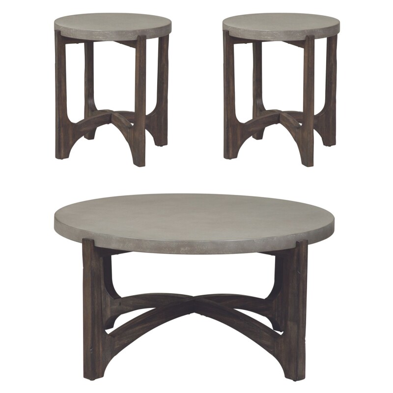 Cascade 3 Piece Set (1-Cocktail 2-End Tables) 292OTO3PCS