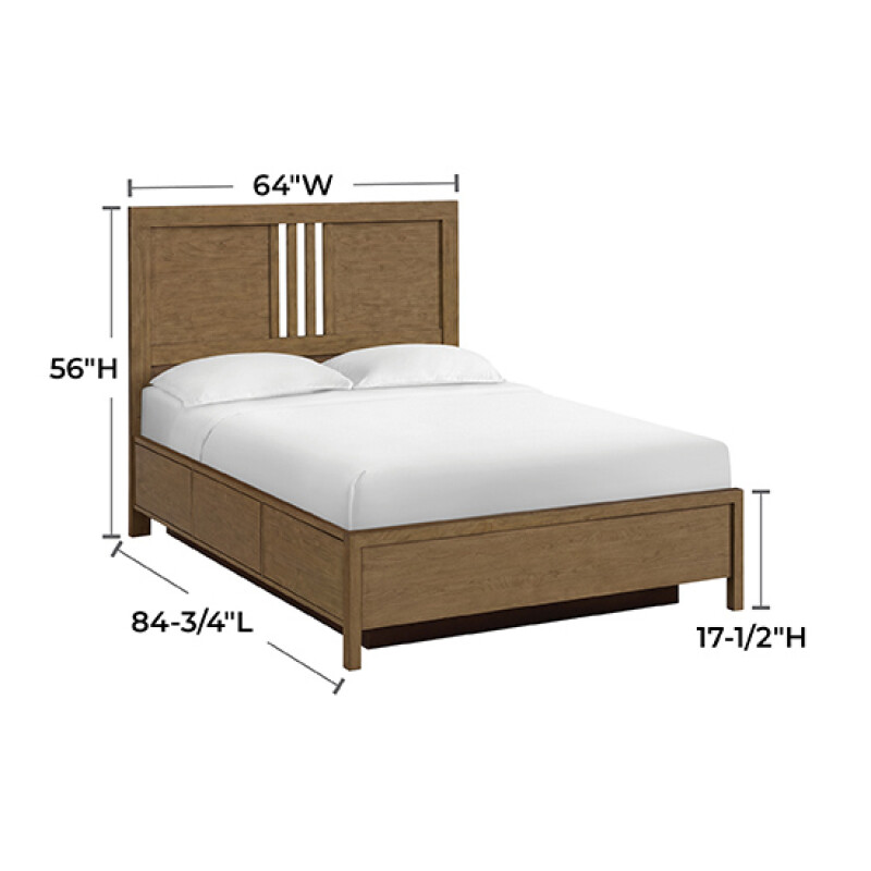 2933 Bailey Queen Storage Bed 2933ALM