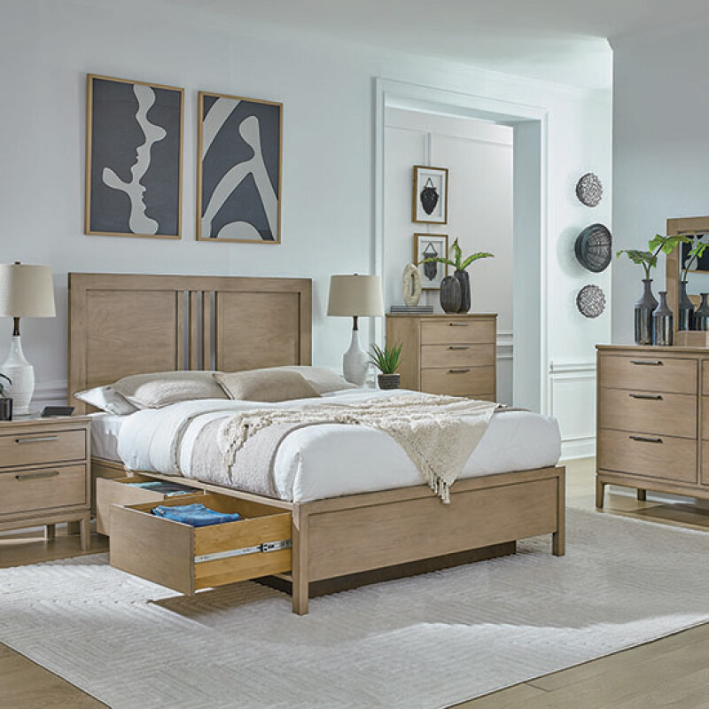 2933 Bailey Queen Storage Bed 2933NTM