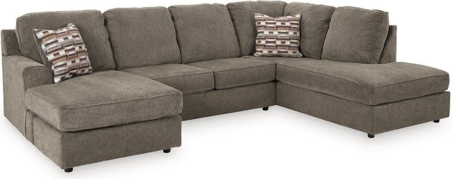O'Phannon 2-Piece RAF Sectional With Chaise In Putty 29402S1