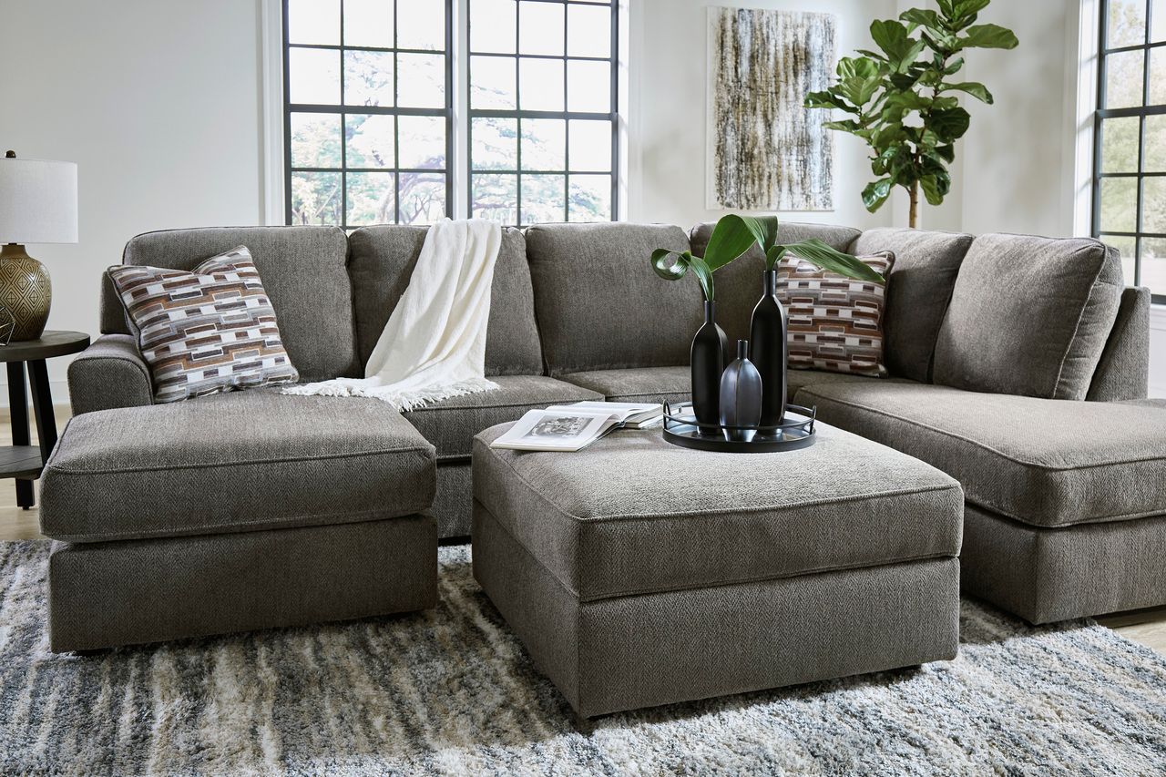 O'Phannon 2-Piece LAF Sectional With Chaise In Putty 29402S2