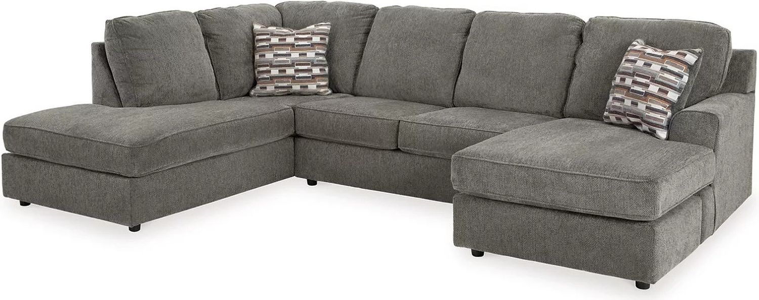 O'Phannon 2-Piece LAF Sectional and Ottoman In Putty 29402U1