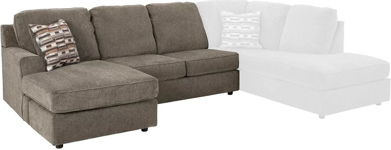 O'Phannon 2-Piece RAF Sectional and Ottoman In Putty 29402U2