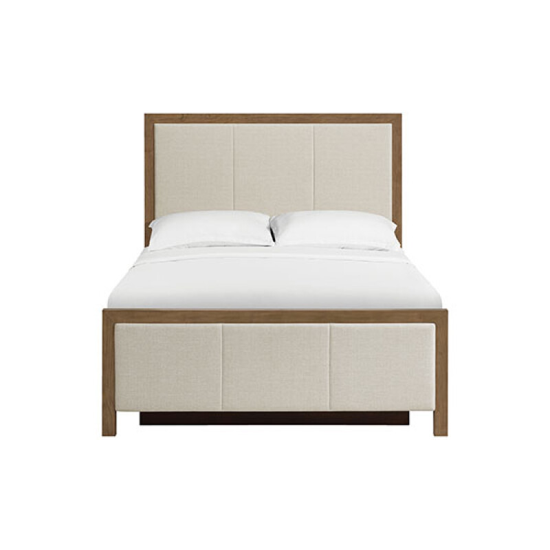 2955 Bailey Queen Upholstered Panel Storage Bed 2955NTM