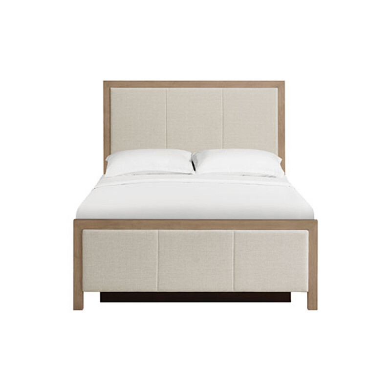 2955 Bailey Queen Upholstered Panel Storage Bed 2955NTM