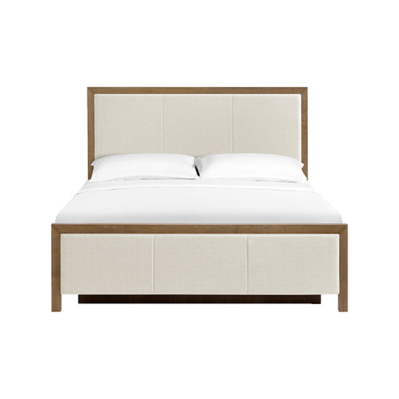 2956 Bailey King Upholstered Panel Storage Bed 2956NTM