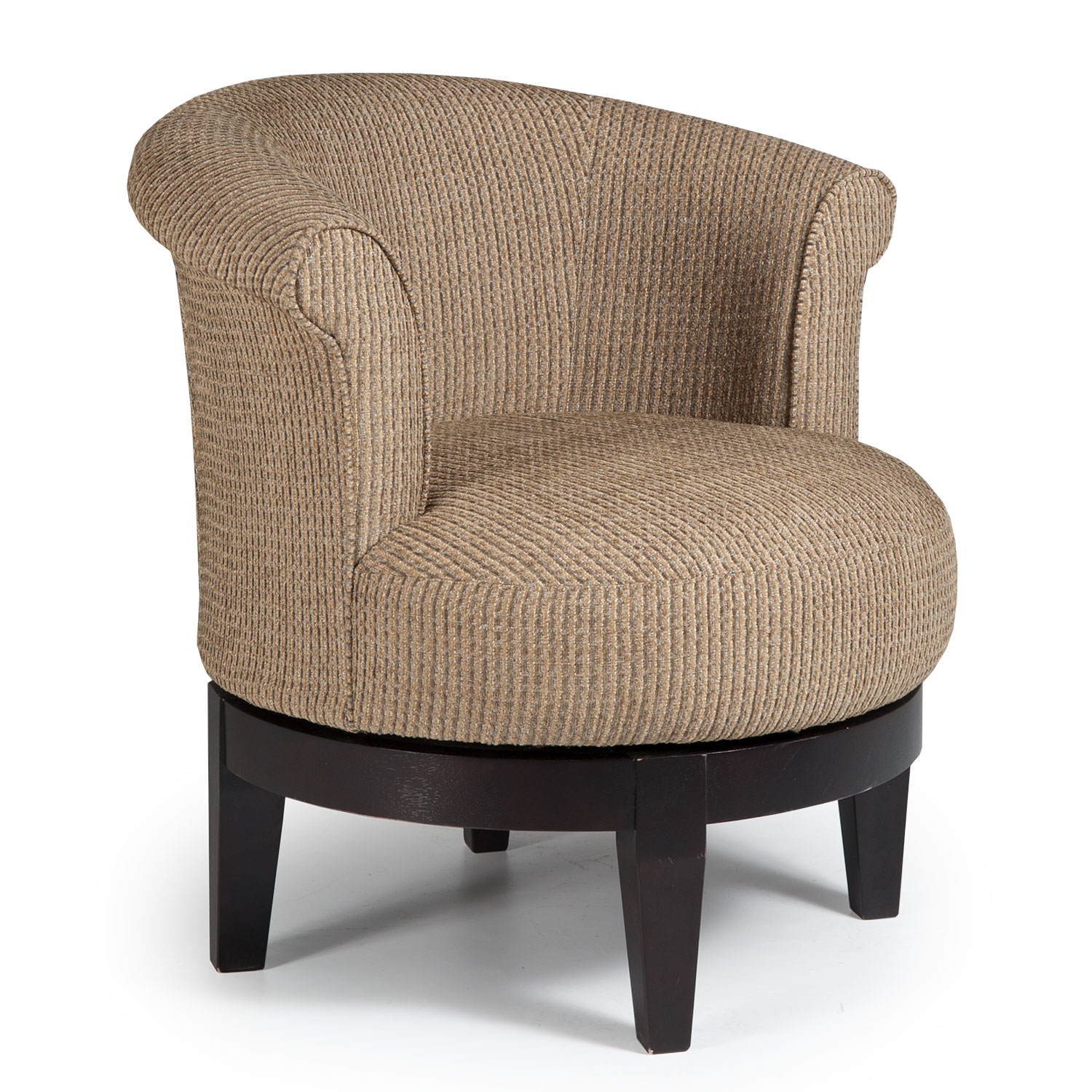 Attica - Swivel Barrel Chair - Espresso - 2958E 2958E